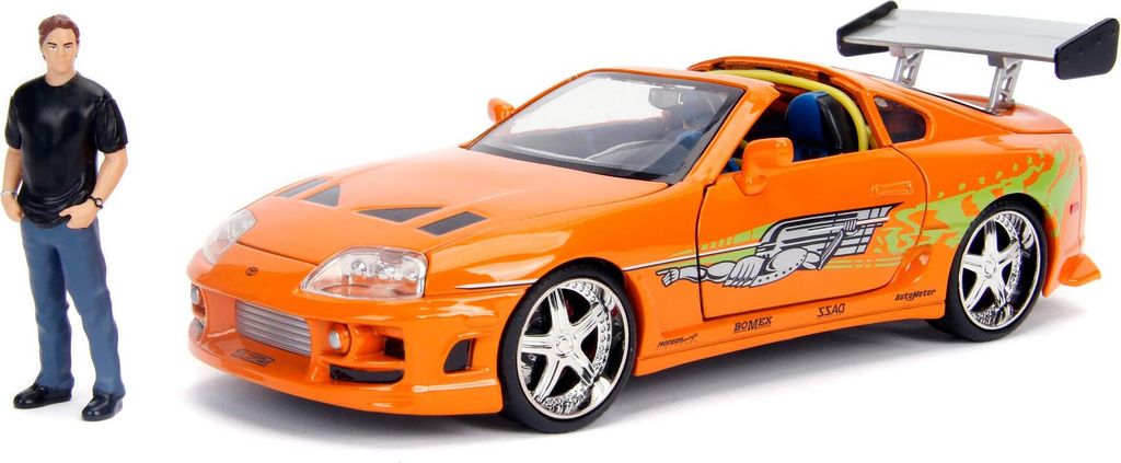 Jada Fast&Furious Supra mit Brian Figur 1:24 für Kinder Produktbild 9