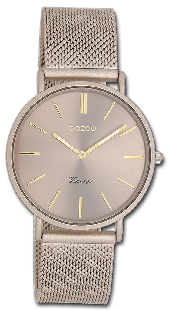 Oozoo Damenuhr, collezione vintage, cinturino in metallo Immagine del prodotto 
