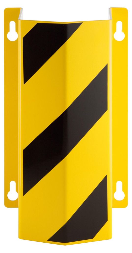 Moravia Rohrschutz klein 500 schwarz/gelb zur Wandmontage 500 x 292 x 230 mm