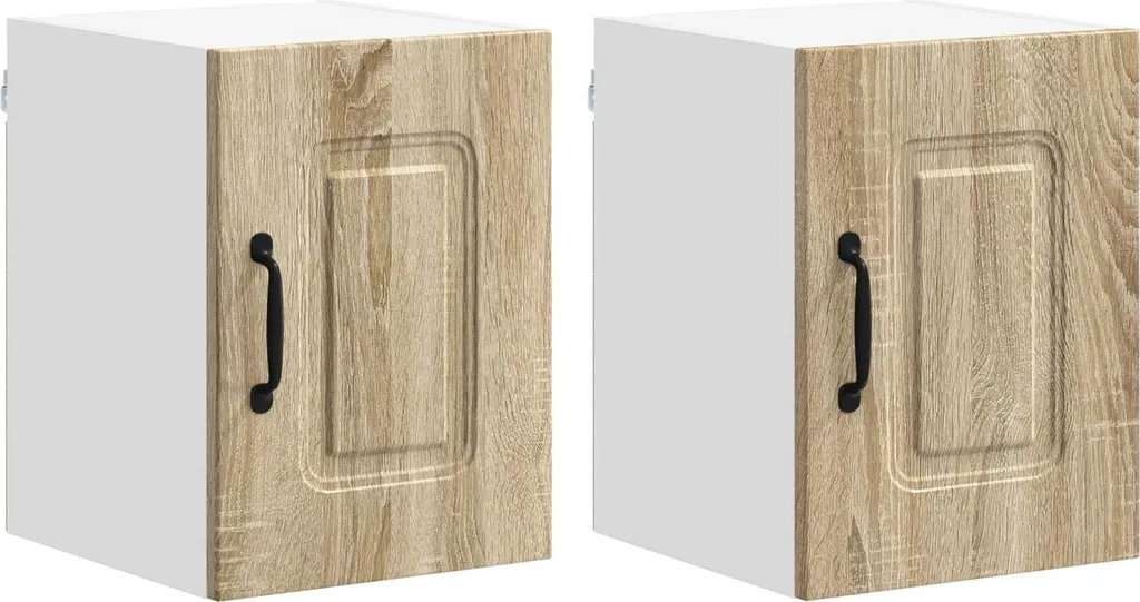 SYFAX™ Mobile da cucina Kalmar 2 pcs Rovere Sonoma 30 x 31 x 40 cm