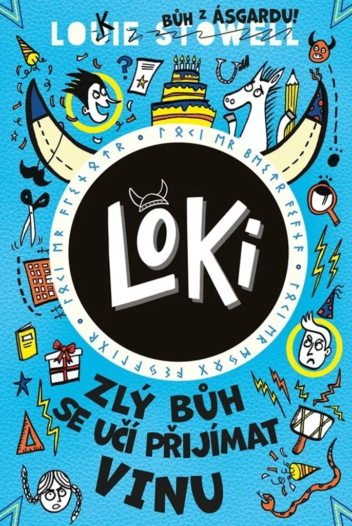 Loki le dieu du mensonge - Roman jeunesse illustré drôle de Louie Stowell
