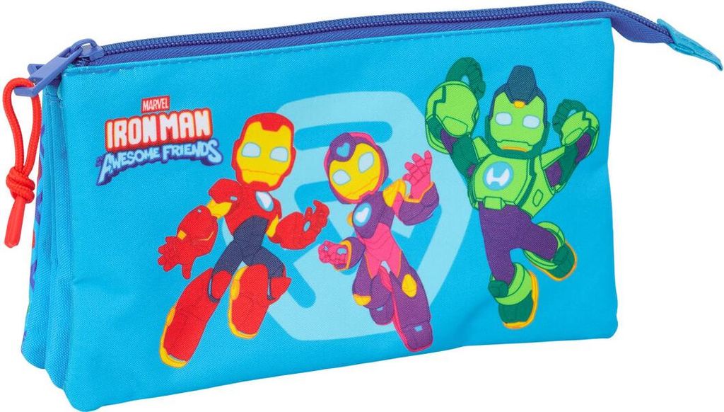 Allzwecktasche Iron Man Bunt 22 x 12 x 3 cm
