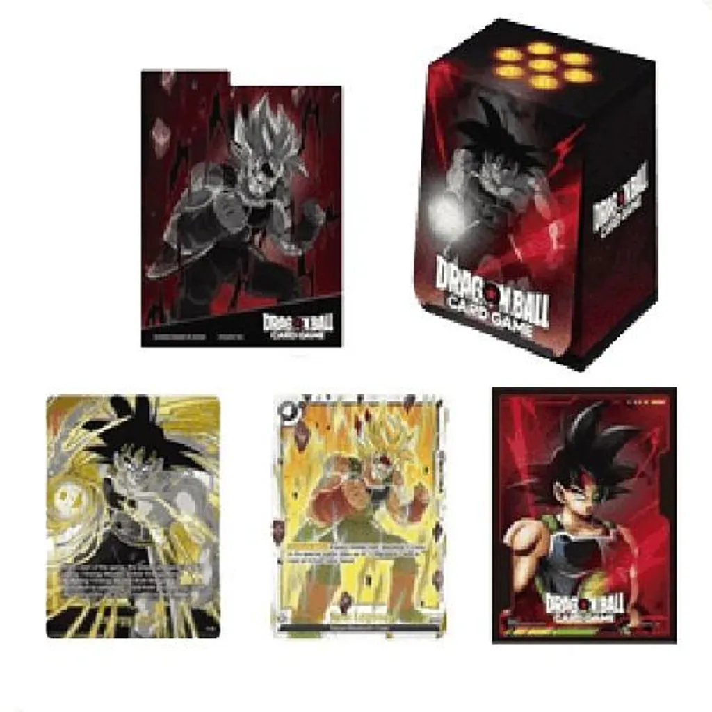 Dragon Ball Super Card Case & Sleeves Set 01 Bardock - Étui de Protection