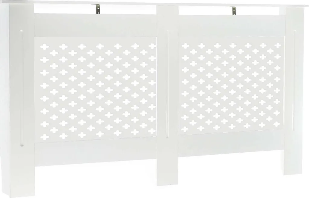 Protégez vos enfants des brûlures avec ce cache-radiateur blanc 152cm