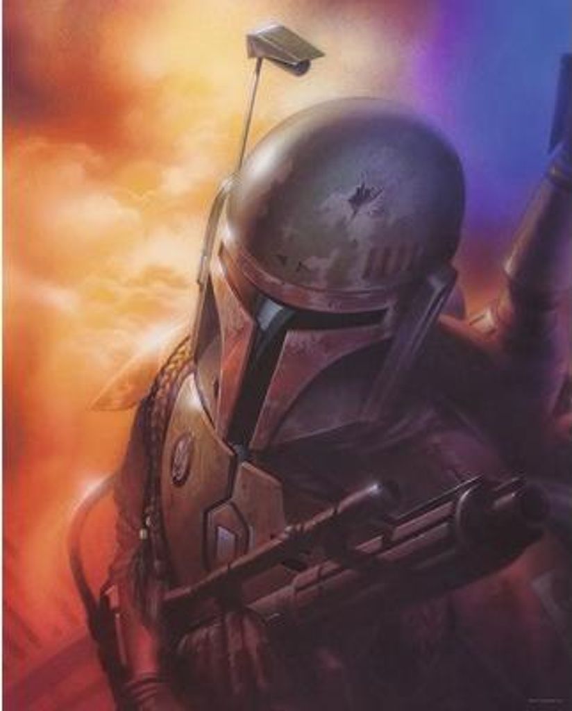 Poster Star Wars Classic Mandalorian 40x50 cm