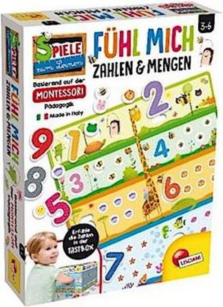 Lisciani 72453 Montessori Plus Zahlen