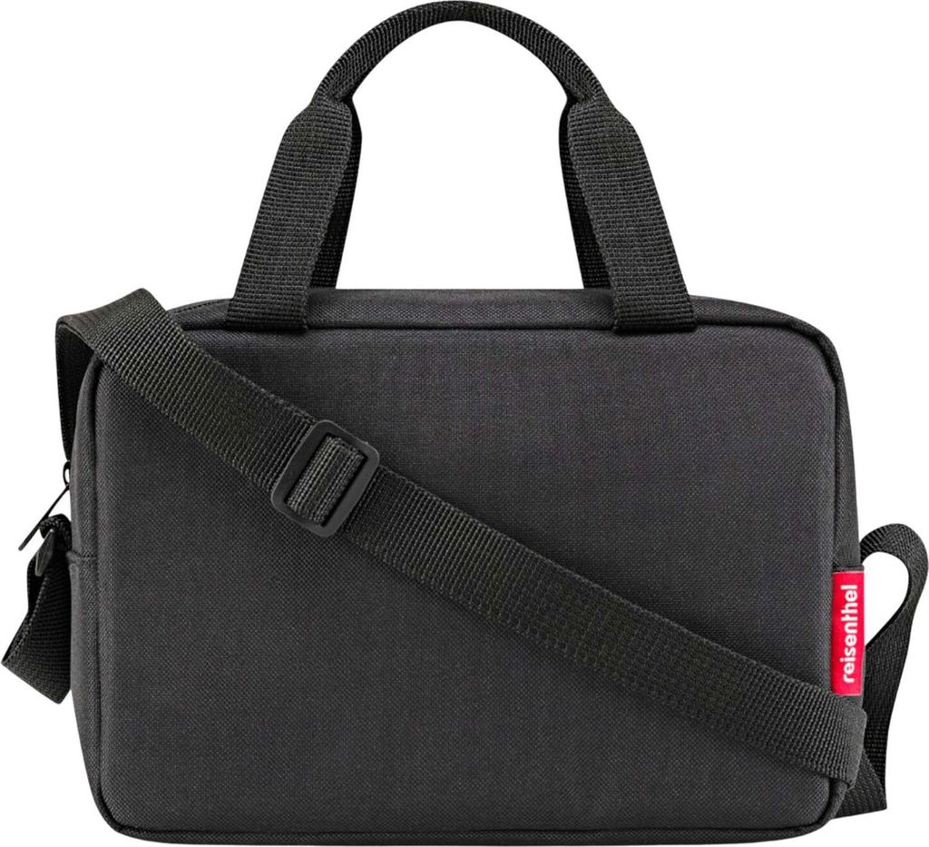 A black reisenthel coolerbag to-go is shown against a white background.