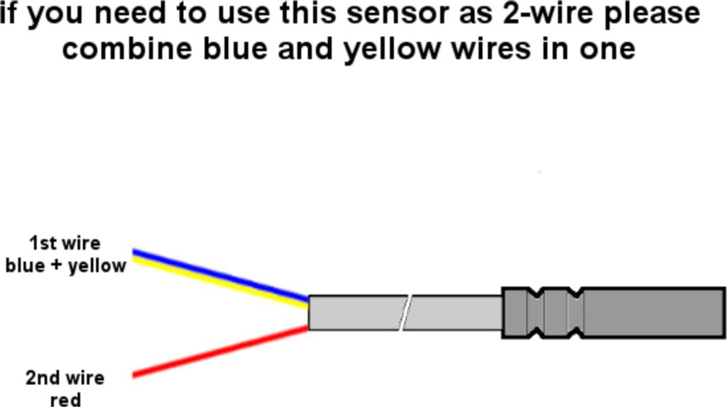 Senzor teploty PT1000 Silikonový kabel 1 metr Obrázek produktu 4