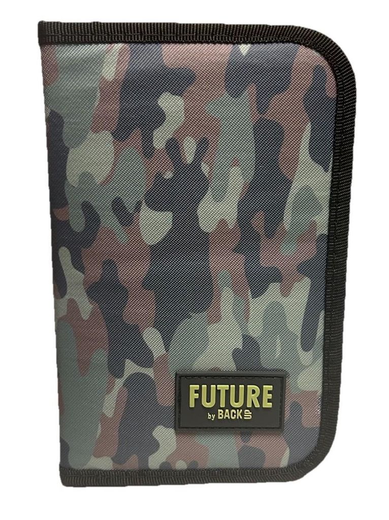 Camouflage Federtasche gefüllt mit 22 Teilen Federmäppchen Federmappe