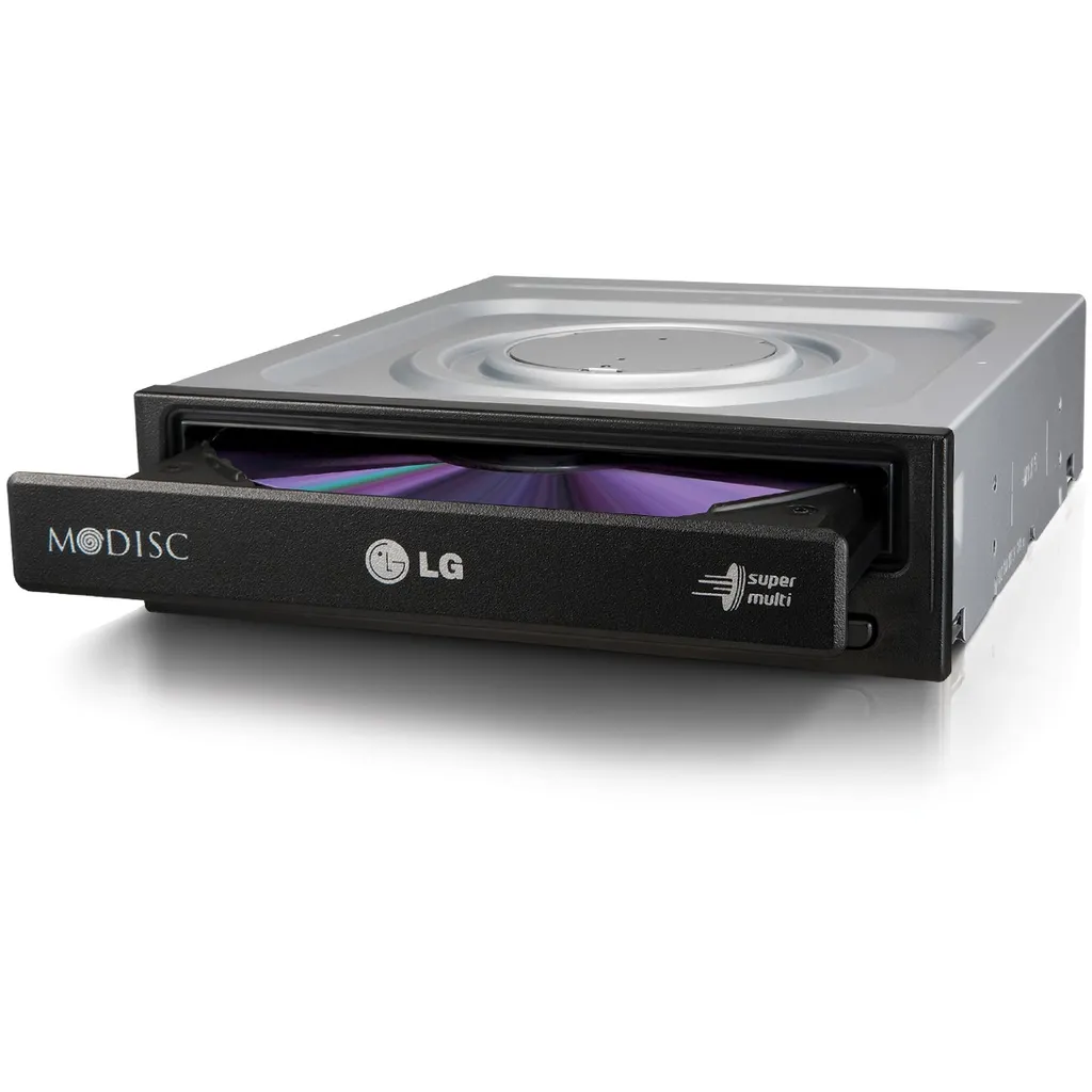 LG GH24NSD1 Graveur DVD Interne Noir : Solution de Lecture SATA Fiable