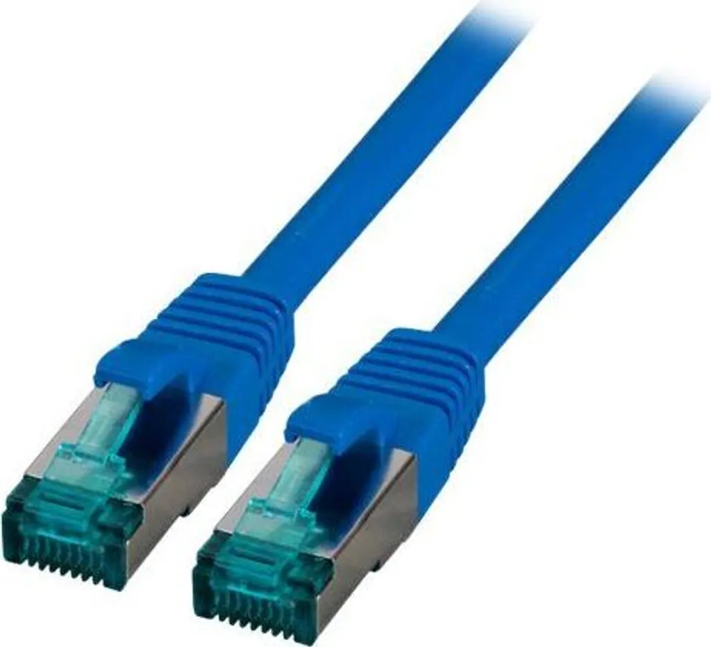EFB Cavo LAN 30 Metri Blu Cat.6A S/FTP LSZH - Connessione Gaming e 4K