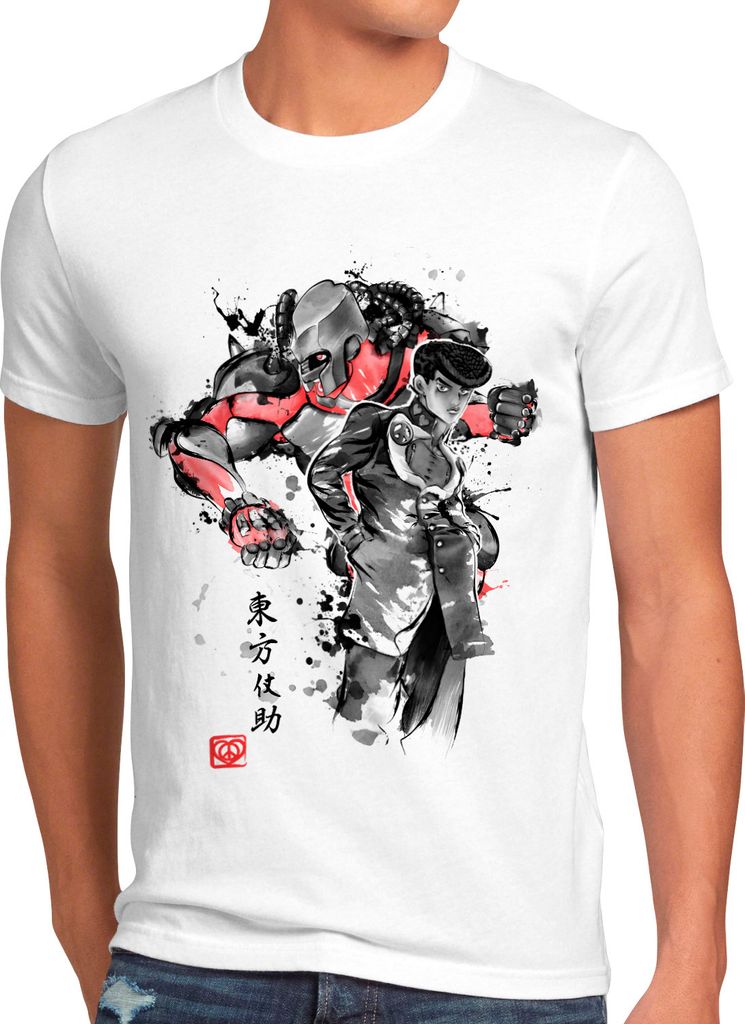 BaumwolleCloud Bizarre Regeneration Herren T-Shirt anime japan manga jojos