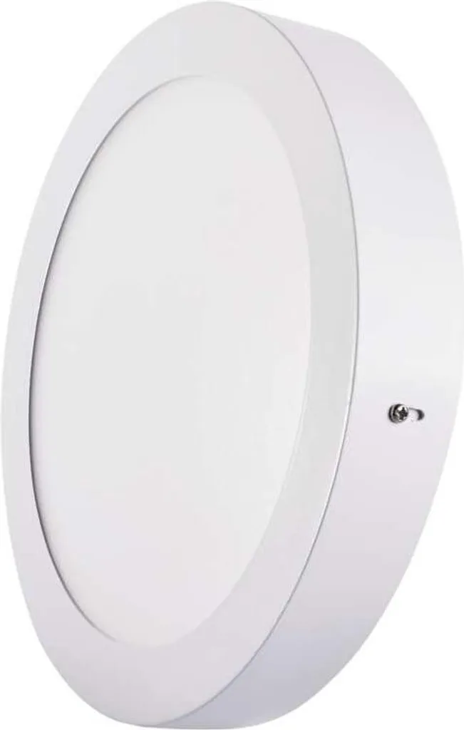 Spot LED extra-plat 24W blanc chaud IP20 rond 30cm pour faux-plafond