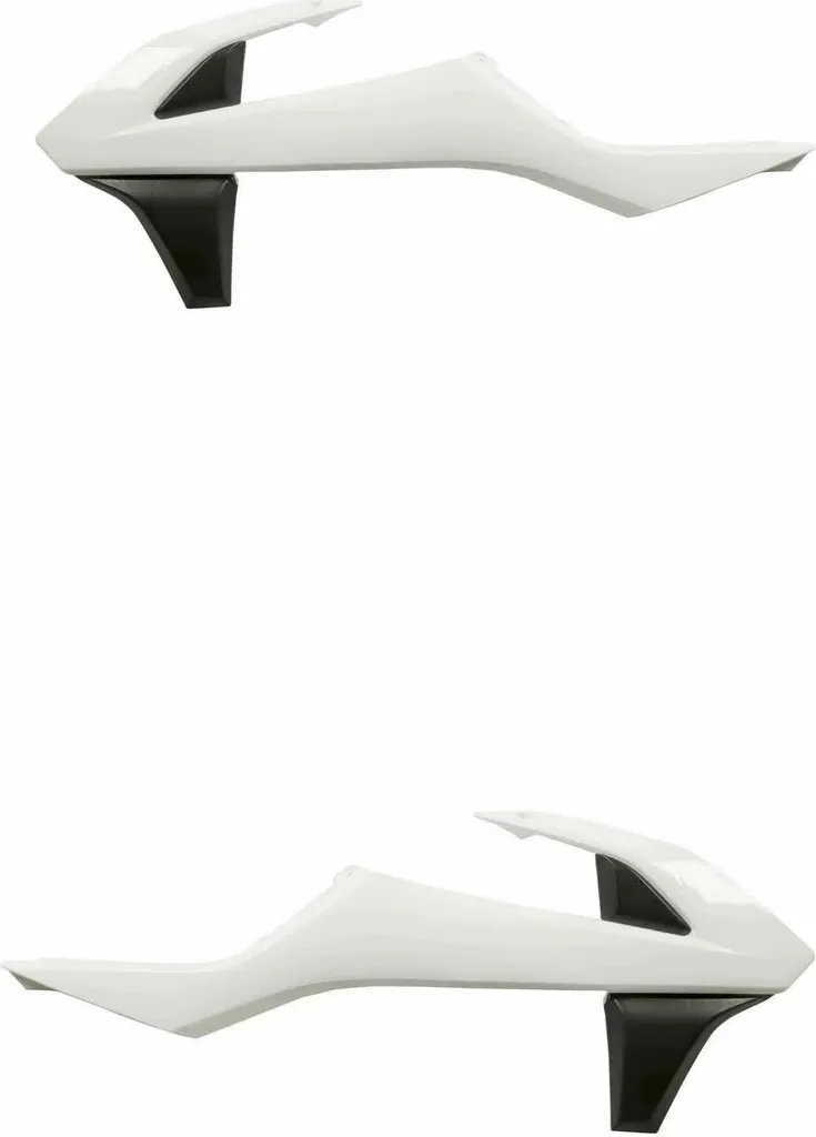 Ouïe de radiateur Acerbis noir et blanc pour KTM SX et EXC 2016-2019