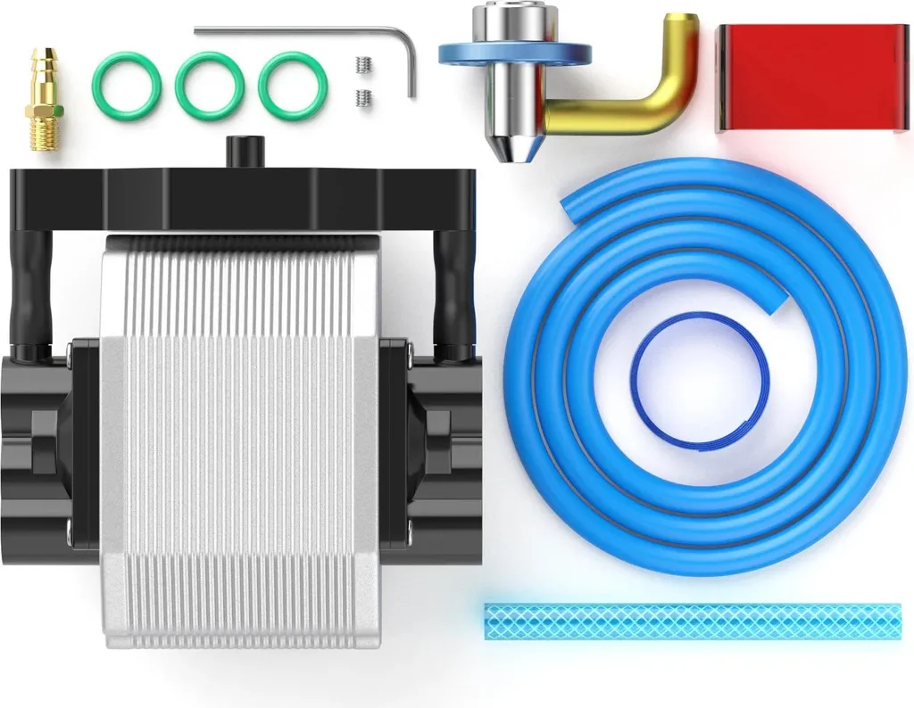 Assistenza Aria S9 Laser - Kit Ugello Blu e Pompa 220V per Incisione