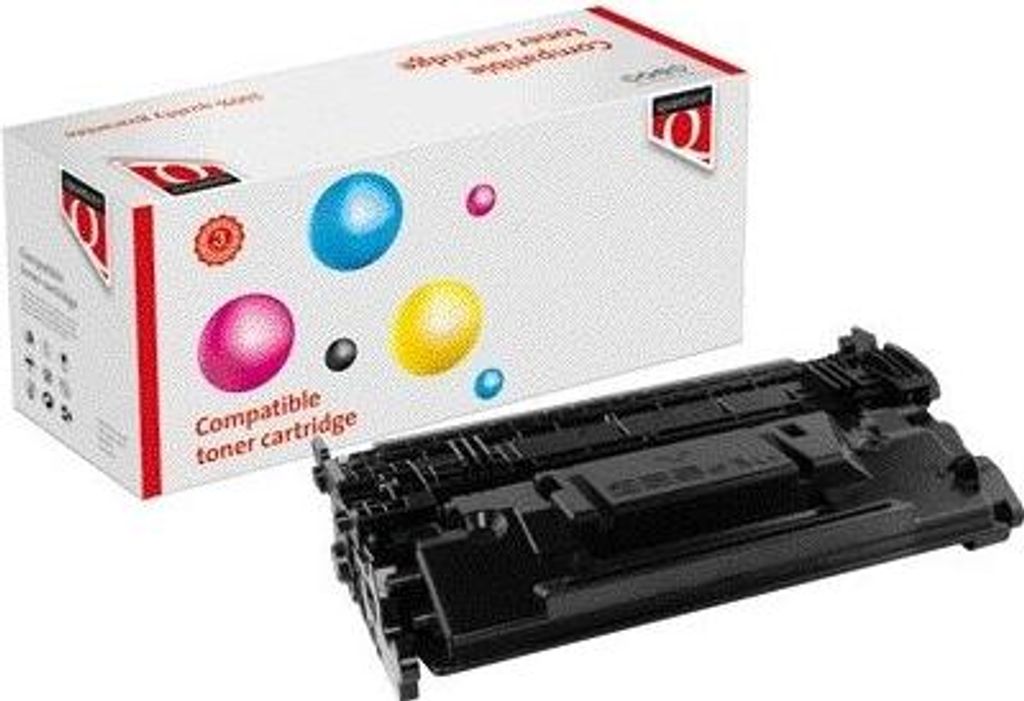 Quantore – Tonerkartuschen-Alternative für CF287X 87X Schwarz