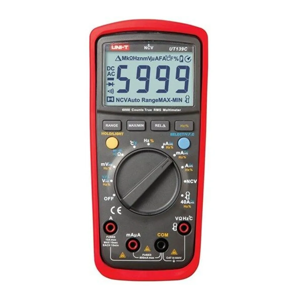 Multimètre UT139C True RMS : mesurez sans erreur vos tensions et courants AC