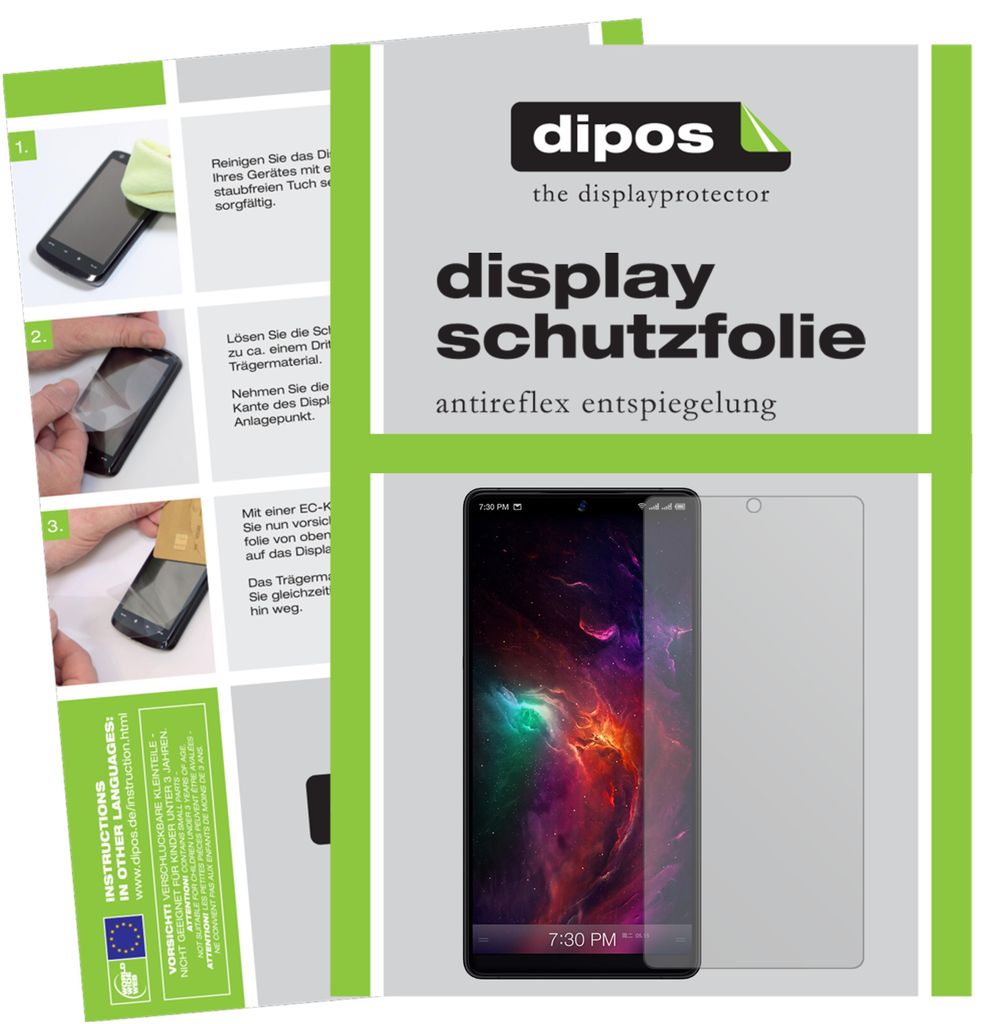 2x Schutzfolie für Smartisan Nut R1 matt Displayschutzfolie Folie Display Schutz