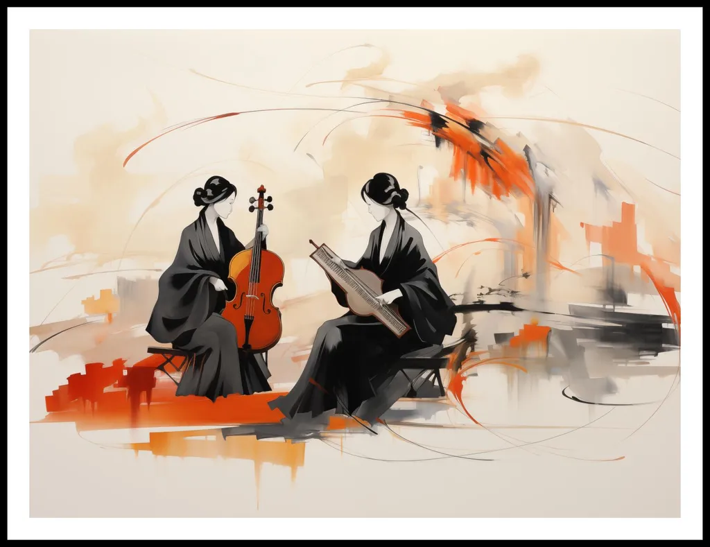 Décoration murale Harmonie du silence 100x75 cm - Créer une ambiance zen