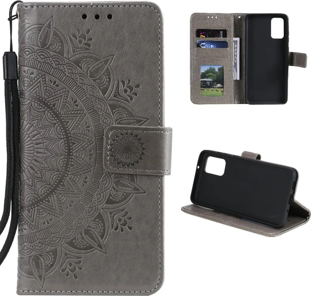 Custodia Samsung Galaxy A52 A52s 5G Flip Case Mandala in Pelle PU