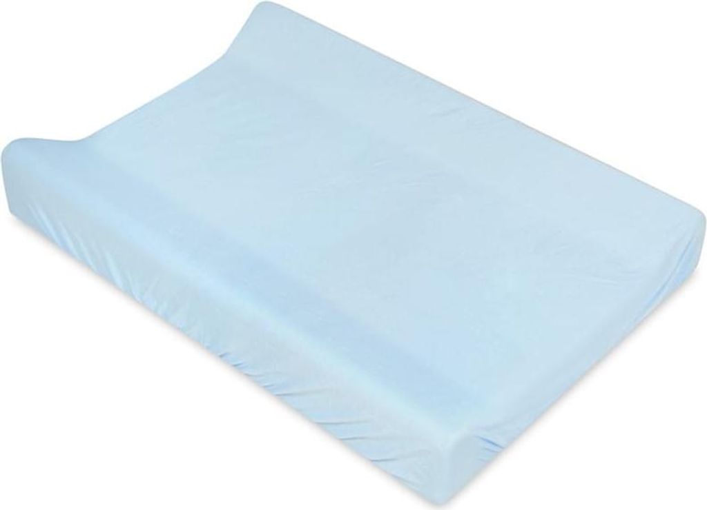 Bezug für Wickelauflage BAMBOO 2er-Pack 50x70/80 Hellblau