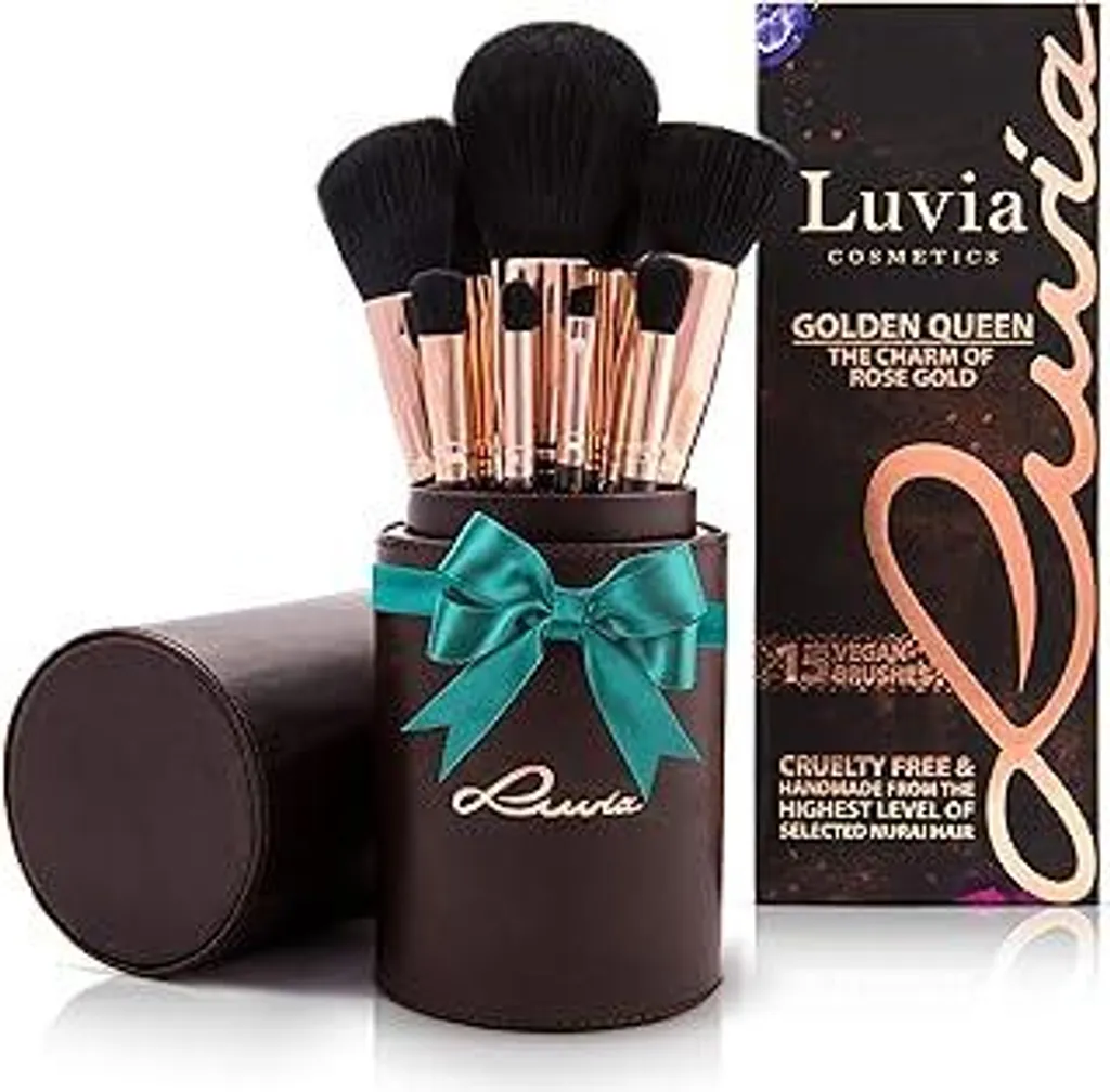 Set Pennelli Professionali Luvia Golden Queen - Edizione Limitata