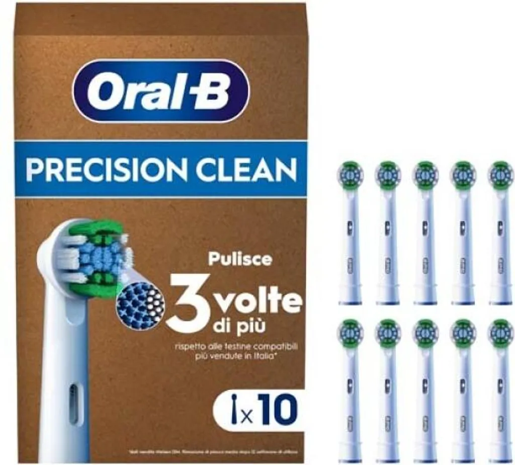 Dents Propres et Gencives Saines avec les 10 Brossettes Oral-B Precision Clean