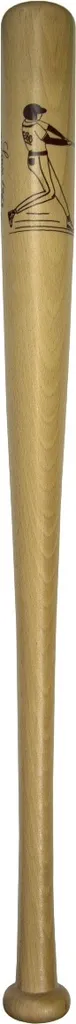 Batte de baseball en bois 75 cm - Finissez-en avec les vibrations alu