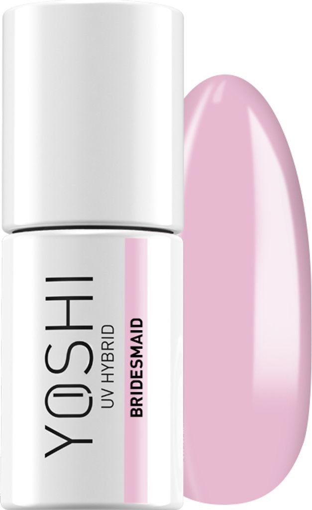 Yoshi Hybrid Lak na nehty Růžový světlý jemný - Obrázek produktu 