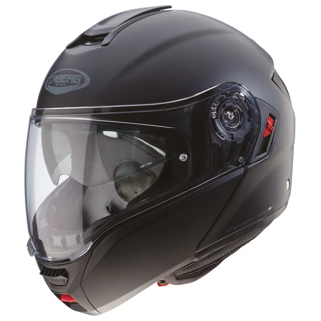 Casque Moto Pliable Caberg Levo X Noir Mat Idéal Longs Trajets Taille S