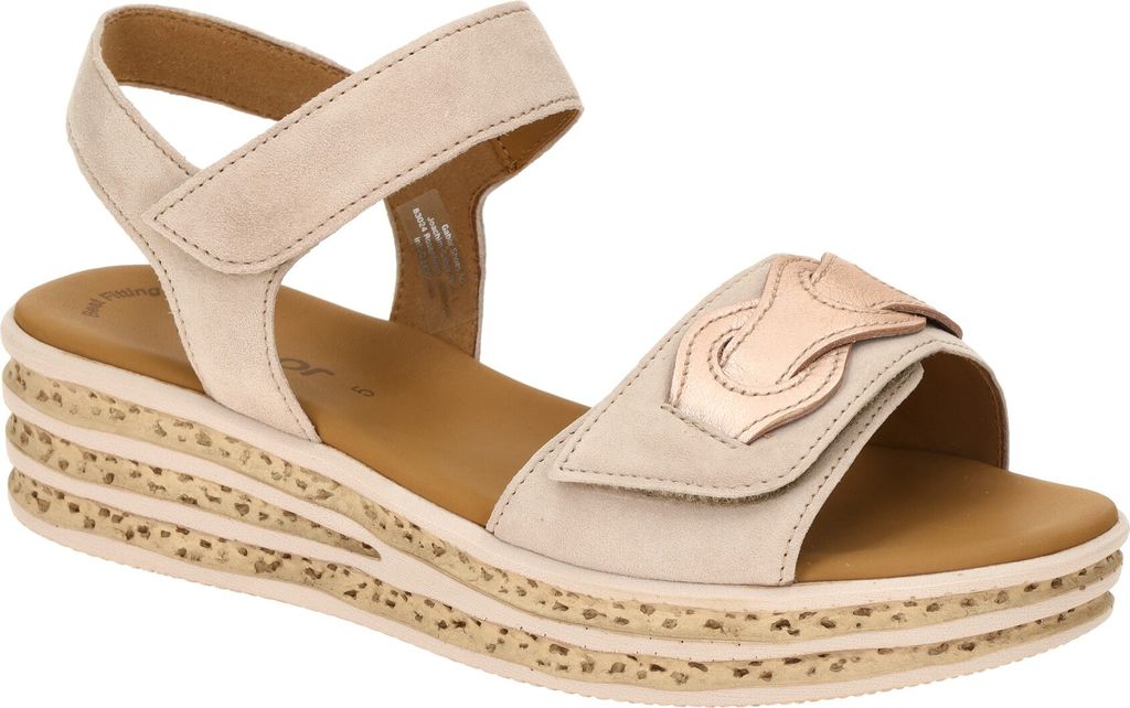Gabor 64.553 Damen Sandalette - Riemchen Sandalen rose Elegant NEU