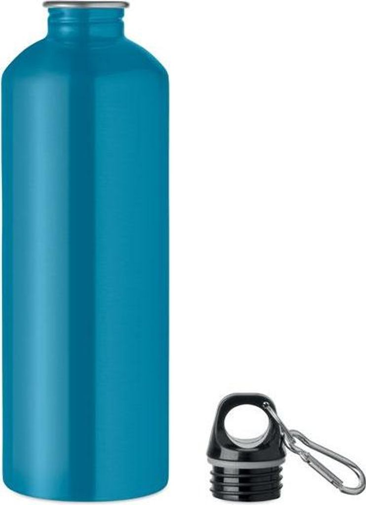 MidOcean - "Re-One Moss" Wasserflasche, Einwandig, 1000ml MO2004 (26,4 cm x 8 cm) (Türkis)