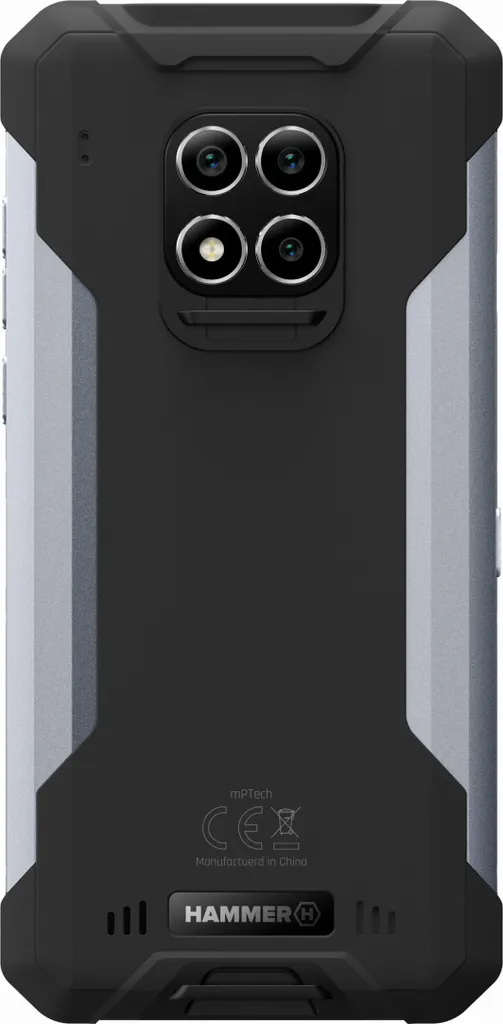 Smartphone Étanche MyPhone Hammer Construction Argent pour Extérieur