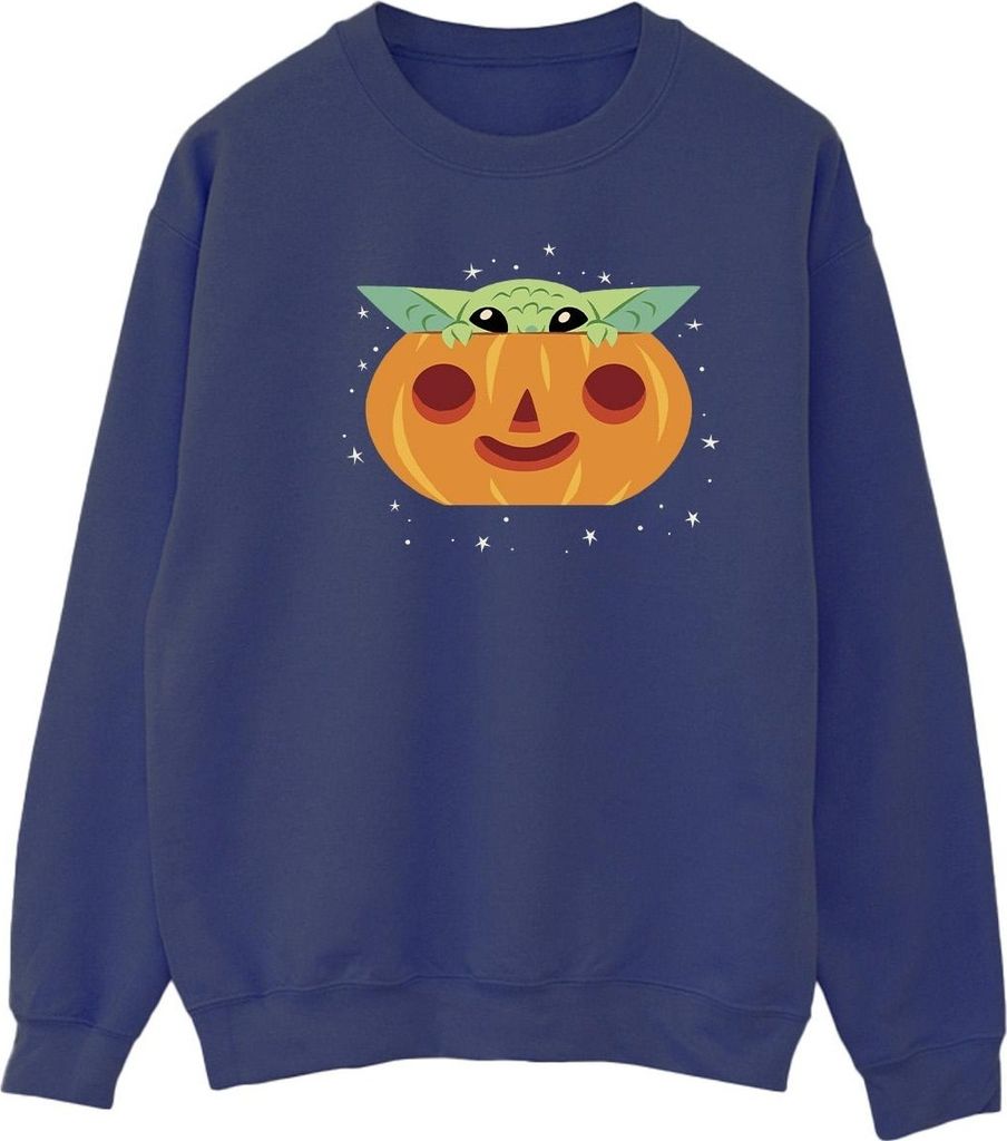 Star Wars - "The Mandalorian" Sweatshirt für Herren BI46636 (M) (Marineblau)