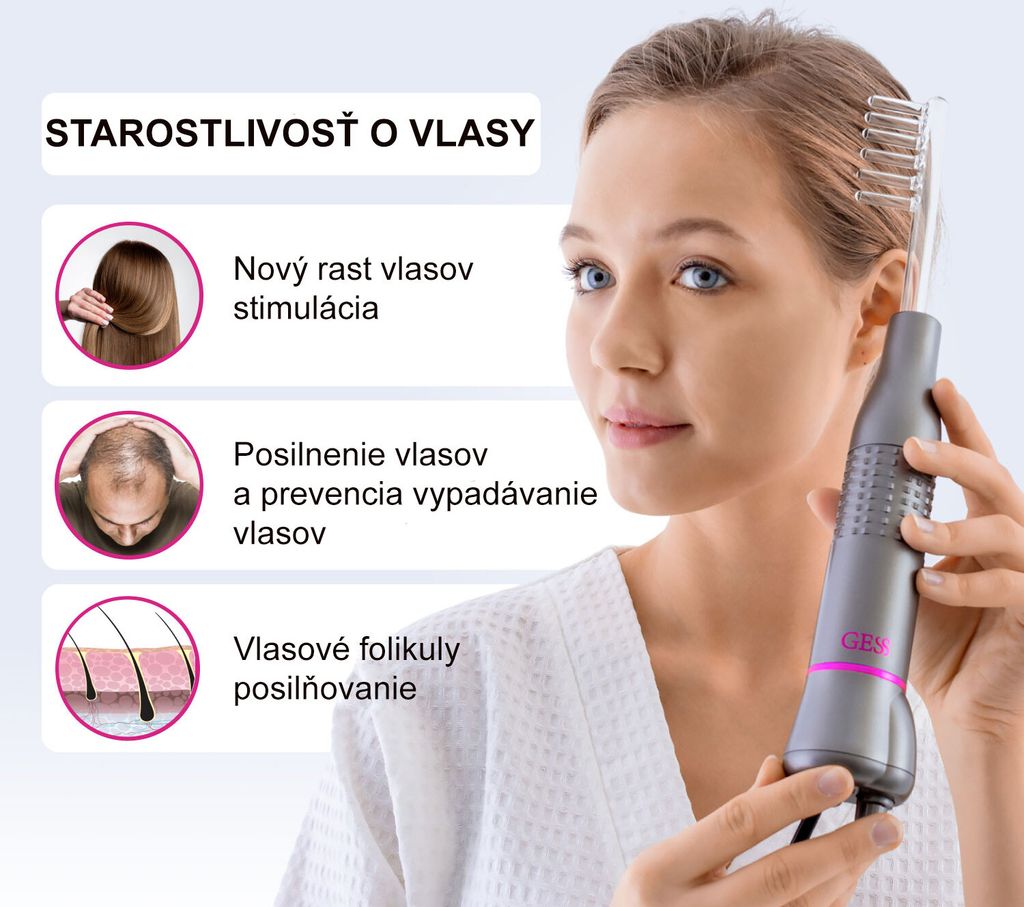 Darsonval, vysoká frekvencia, vypínanie pleti, ošetrenie Obrázok produktu 4