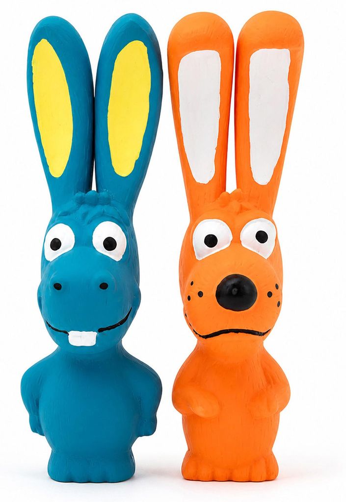FIFI FAFU Giocattolo Cane Coniglio Lattice Morbido Squeaker Immagine del prodotto 