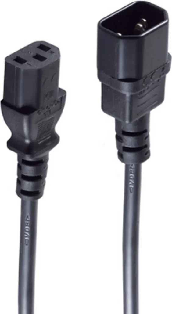Câble Prolongateur 3m shiverpeaks BASIC-S avec Connecteur IEC C13 C14