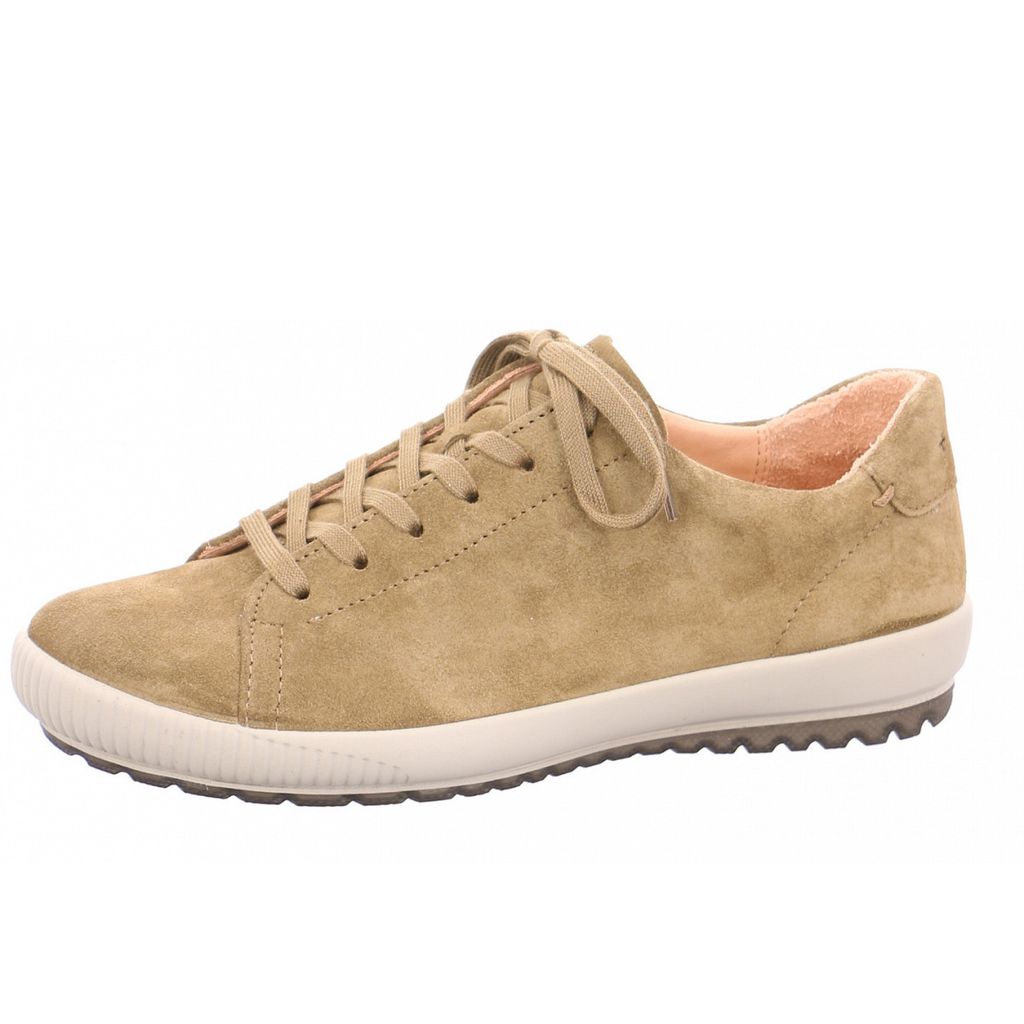 legero Damen Sporthalbschuh geschnürt in Braun, Größe 3.5