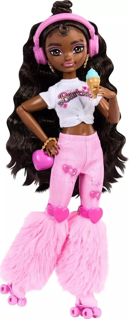 MATTEL Barbie DreamBes. Puppe auf Rollschuhen JFX97 /4 Produktbild 