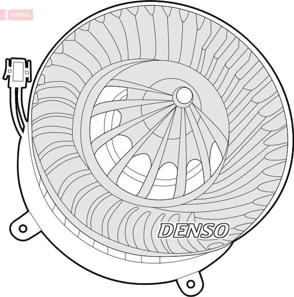 DENSO DEA17012 Moteur de ventilateur de chauffage OE 2118300408 Classe E