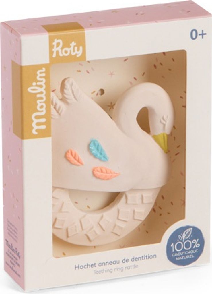 Anillo de dentición cisne, Moulin Roty Imagen del producto 