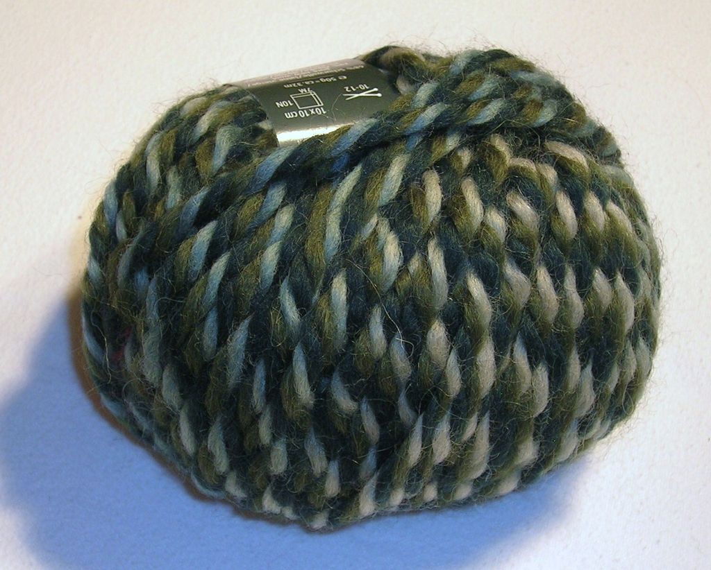 PIUMINO von Schulana - GRÜN/BLAU (800), ca. 32m/50g