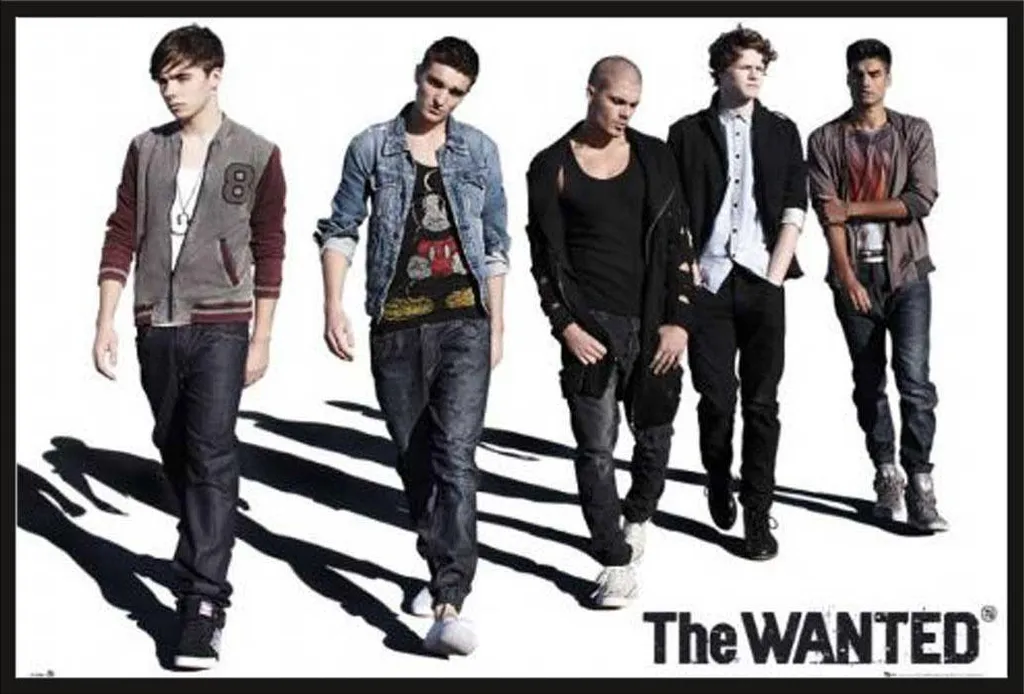 Protégez votre Poster The Wanted Cadre Shinsuke Anti-Rayures et Noir