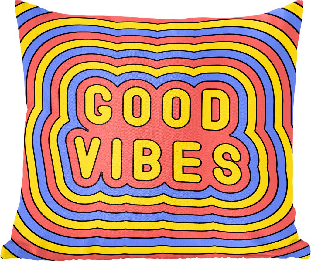 MuchoWow Zierkissen Sofakissen Wohnzimmer Dekokissen 45x45 cm Zitat - Vintage - Retro - Schlafpolster - Polster für das Sofa