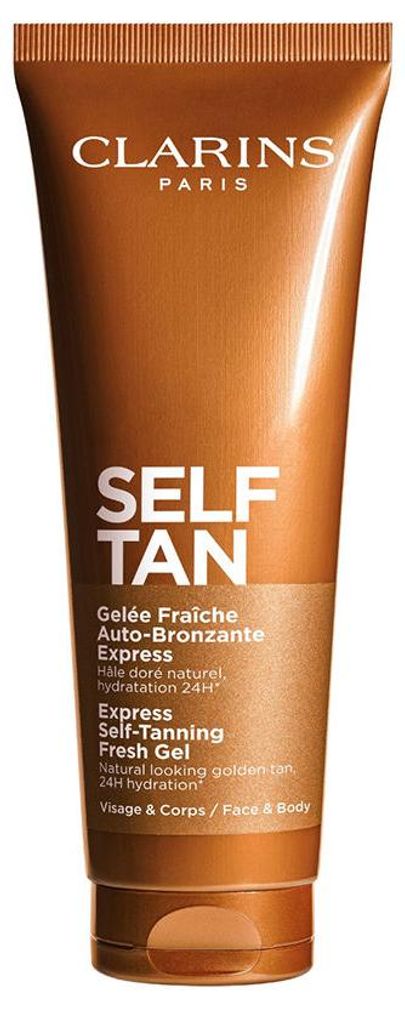 Clarins Gel Fresco, expressieve zelfbruinende gel, voor Productafbeelding 