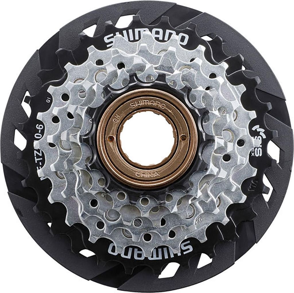 Shimano Schraubzahnkranz Tourney TZ510 6fach 14-28 Zähne Produktbild 
