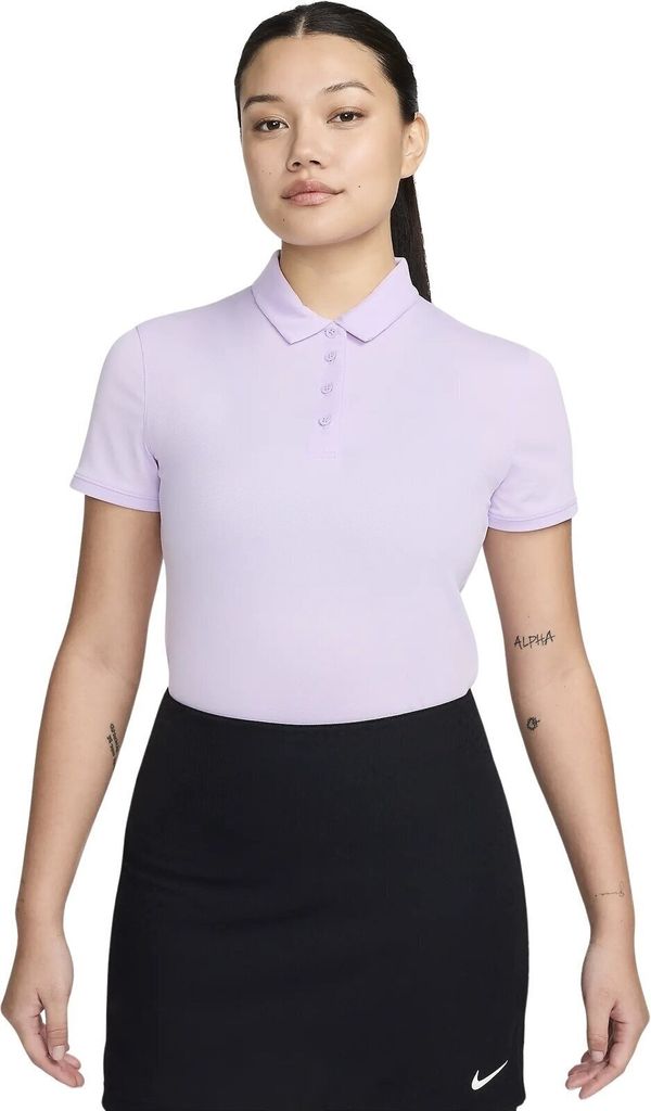 Nike W Df Victory Solid Damen-Golfpolo in Lila
