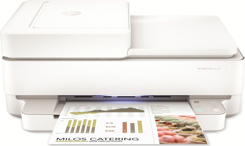 Multifunktionsdrucker HP Envy 6430e WiFi/Fax Duplex Weiß Produktbild 