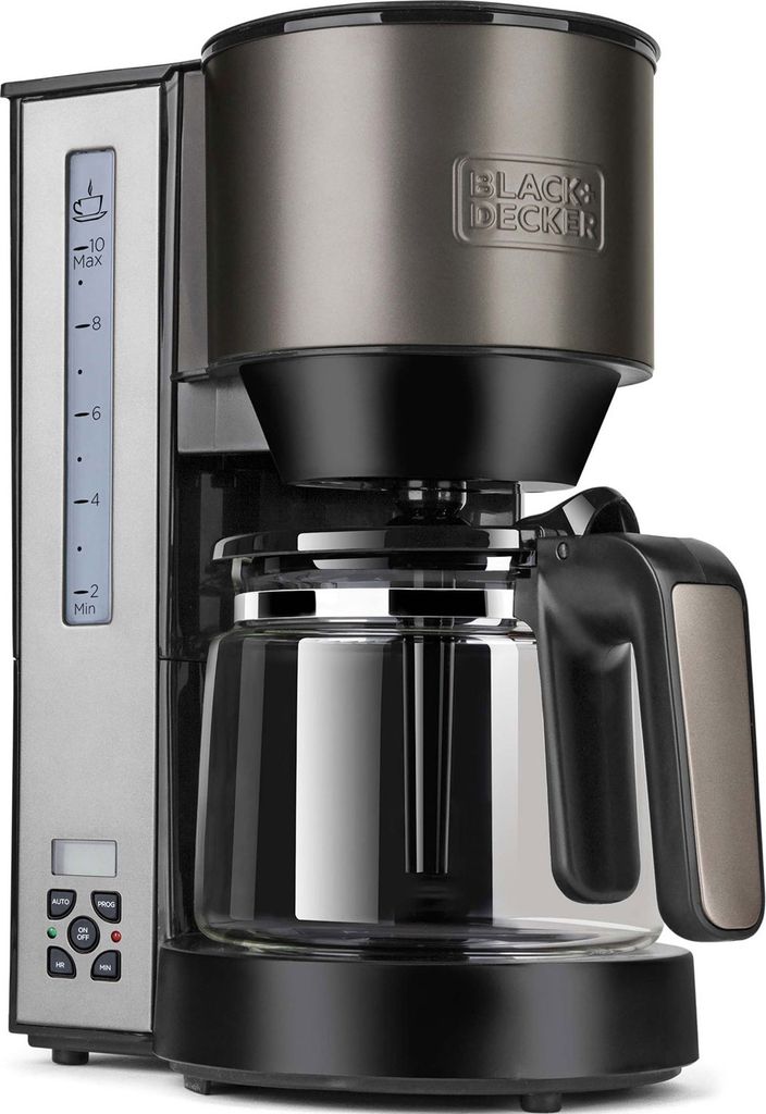 Superautomatische Kaffeemaschine Black & Decker ES9200020B Schwarz Silber 1000 W