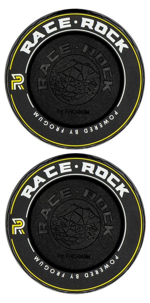 FROGUM gelbe austauschbare Ringe für Race Rock Fußmatten I Passen Sie die Auto-Fußmatten Ihrem Stil an